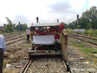 रेल मोटर ट्रॉली 