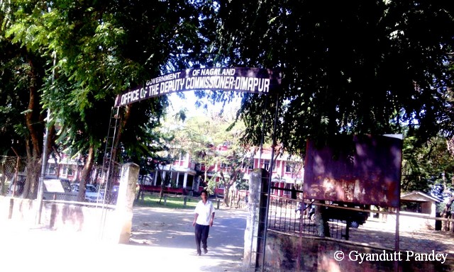 नागालैण्ड के डिप्युटी कमिश्नर का दफ़्तर दीमापुर में। 
