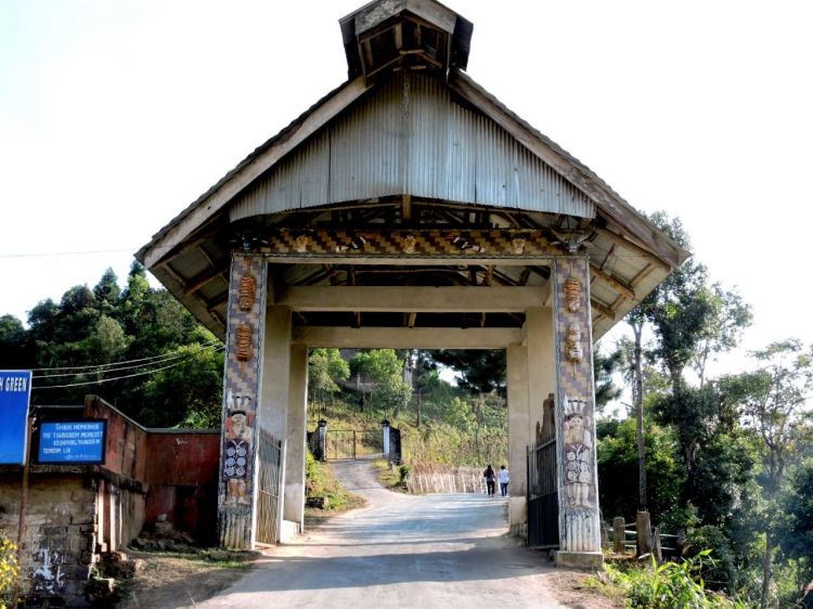 हर गांव में एक द्वार होता है नागालैण्ड में 