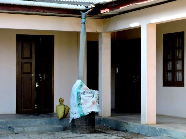 वाटर हार्वेस्टिंग, उंग्मा गांव में। 