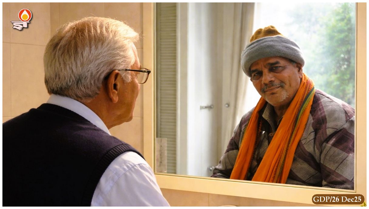 Munna Pandey in Mirror