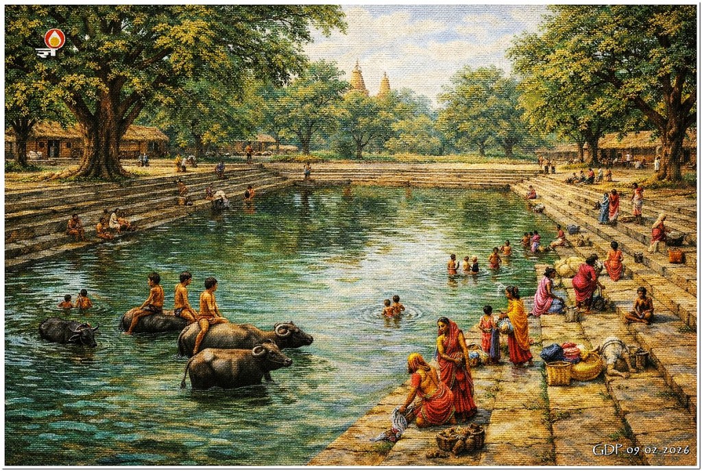 Village Pond Year 1885